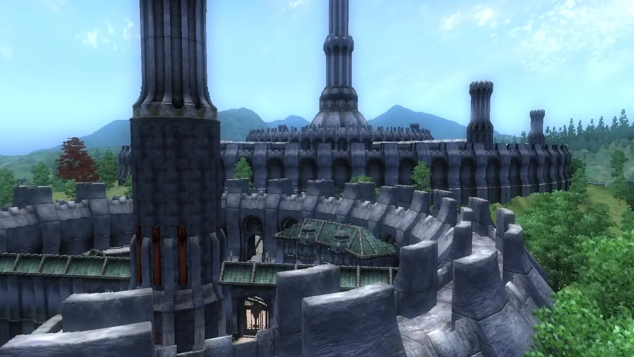 The Imperial City and the White-Gold Tower, in Oblivion